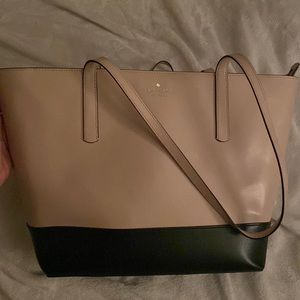 Kate spade tote. Pink and black